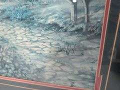 Large framed photo - 43" by 33"