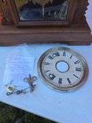 E.N. WELCH 8 DAY WINDUP MANTLE CLOCK RUNS