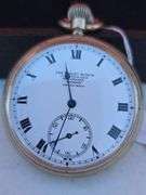 1910 ATLAS THE BISLEY 15 JEWEL WINDUP POCKET WATCH WORKS