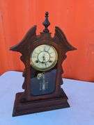 1880'S WATERBURY 8 DAY MANTLE CLOCK WORKS