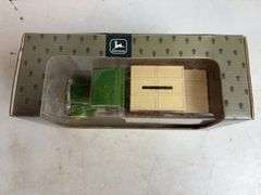 (2) model truck banks - Deere & Company - 1/30 scale & Mack Bulldog - 1/38 scale