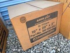 (3) boxes of furnace and and central air conditioning filters