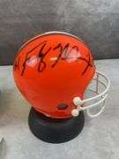 Hanford Dixon & Frank Minnifield Signed Mini Helmet