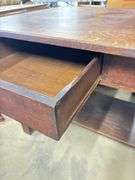 Vintage Solid Wood Desk 34” D 48” W 29” H