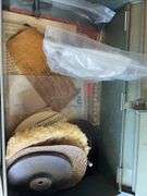 (3) tool boxes with electrical supplies, saw, drill and sand kit, and wrenches