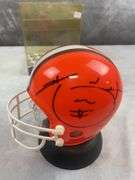 Hanford Dixon & Frank Minnifield Signed Mini Helmet