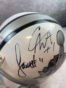 Full Size Super Bowl Helmet with 12 Signatures