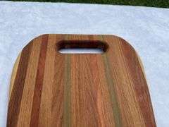 (2) Homemade Wooden Charcuterie Boards