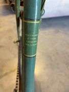 Vintage green John Deere bicycle - as is