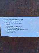 F. KROEBER LEGHORN 1882 WINDUP MANTLE CLOCK WORKS