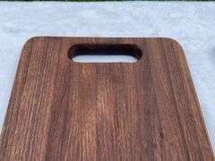 (2) Homemade Wooden Charcuterie Boards