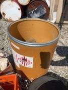 Drum with registers and weather stripping