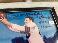 Dante Lavelli, Bernie Kosar & Chris Spielman Signed Photos