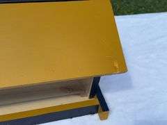 Homemade WVU Wooden Bird Feeder