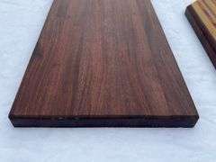 (2) Homemade Wooden Charcuterie Boards