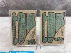 (9) 1970's Topps Hockey Cards - Hull, Esposito, LaFleur & Others