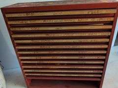 Hardware organizer with contents and more