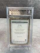 2018 Topps Transcendent Hall of Fame Icons Sketch #HOFRTC Ty Cobb #/83 BGS 9