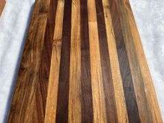 (2) Homemade Wooden Charcuterie Boards