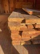 Large pile of wood and misc. tile flooring