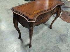 Clawfoot vintage console table