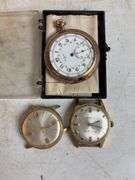 Vintage pocket watches, fob straps and more