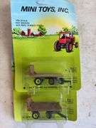 (8) Mini Toys farm equipment toys - 1/64 scale
