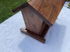 Homemade Wooden Bird Feeder