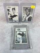 1969 Deckle Edge: Roberto Clemente, Yaz & Willie Mays