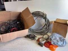 Electrical wire (10-3), chains, and other items