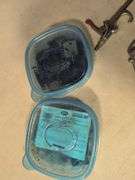 Nail gun, 18" adjustable wrench, and other tools