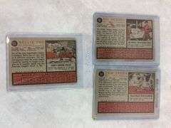 1962 Topps: Tresh, Hodges, Fox, Billy Martin, Mathews