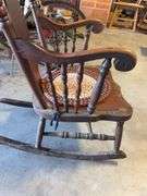 Vintage rocking chair - 21.5" wide and 36" tall