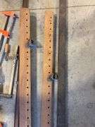 (8) clamps of various sizes