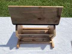 Homemade Wooden Bird Feeder