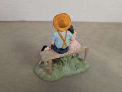 Porcelain Norman Rockwell figurine - Spring - Sweet Serenade