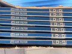 (3) boxes of furnace and and central air conditioning filters