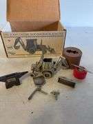 John Deere 310D model backhoe loader - pewter