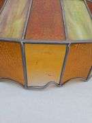 LEADED GLASS LAMP SHADE