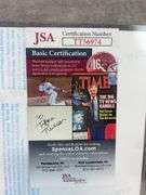 Herb Score signed color 8x10, JSA