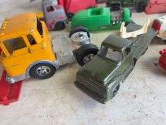 Tote of hand saws and clamps