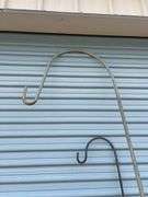 Assortment of buckets, planters and shepherds hook