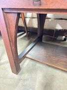 Vintage Solid Wood Desk 34” D 48” W 29” H