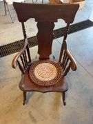 Vintage rocking chair - 21.5" wide and 36" tall