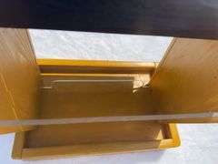 Homemade WVU Wooden Bird Feeder