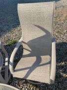 Patio table with 4 matching chairs