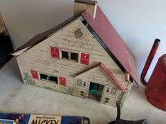 Small metal bell, watering can, and more