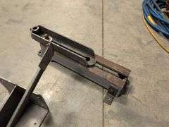 (2) metal pieces - part of wood lathe