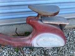 Vintage children's scooter