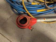 Ridgid pipe ratchet and air hoses